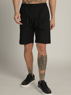 WOVEN BERMUDA Black / 48