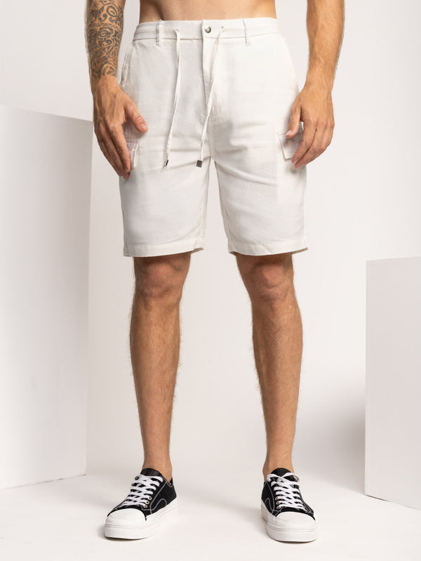 WOVEN BERMUDA White / 48