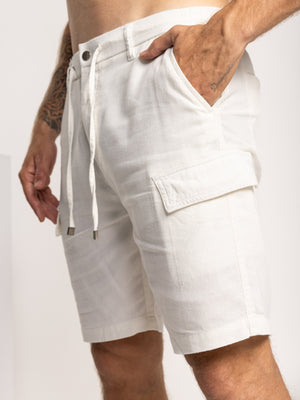 WOVEN BERMUDA White / 48