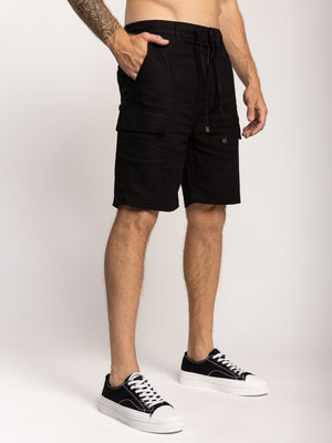 WOVEN BERMUDA Black / 48