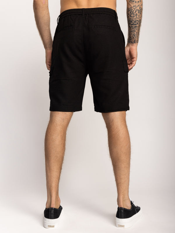 WOVEN BERMUDA Black / 48