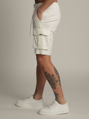 CARGO WOVEN BERMUDA White / 48