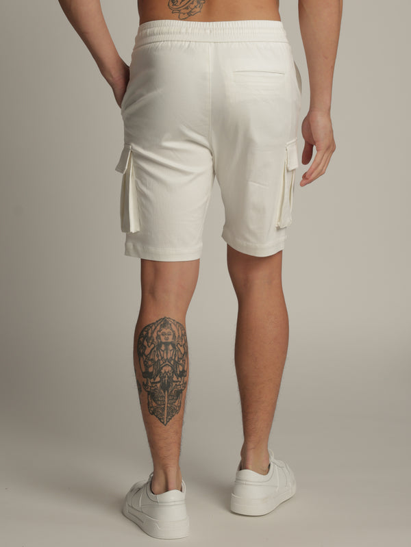 CARGO WOVEN BERMUDA White / 48