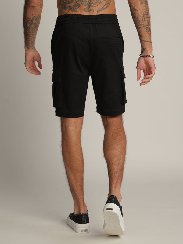 CARGO WOVEN BERMUDA Black / 48