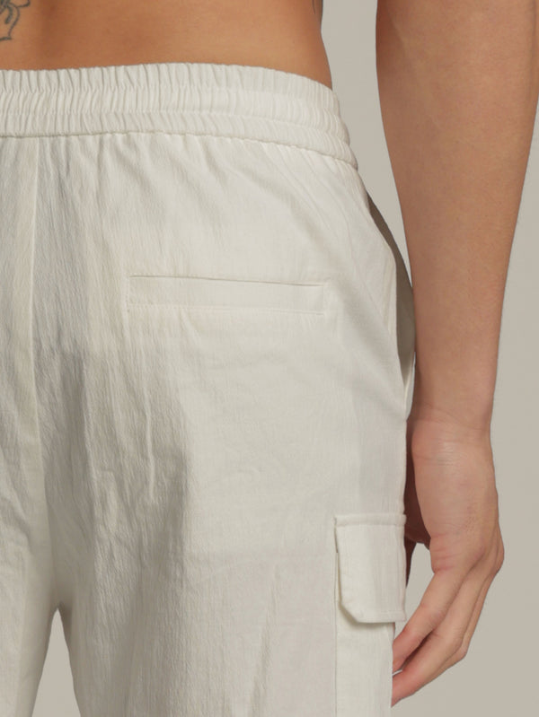 CARGO WOVEN BERMUDA White / 48