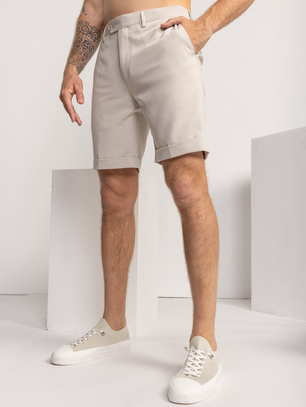 FASHION SUIT PANTS Stone / 48