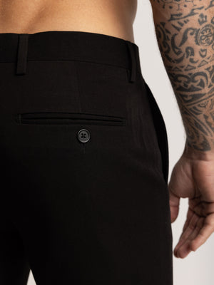 FASHION SUIT PANTS Black / 48