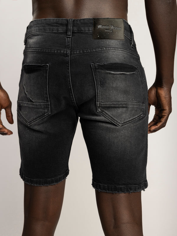JEANS BERMUDA Black / 48
