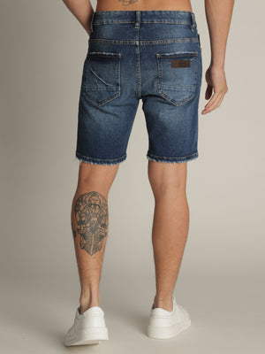 JEANS BERMUDA Blue / 48