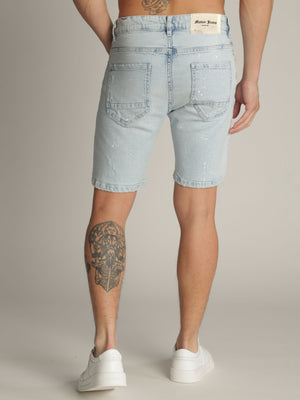 JEANS BERMUDA Light Blue / 48