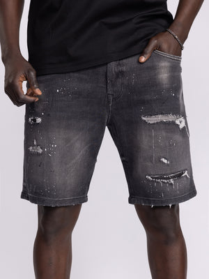JEANS BERMUDA Dark Gray / 48