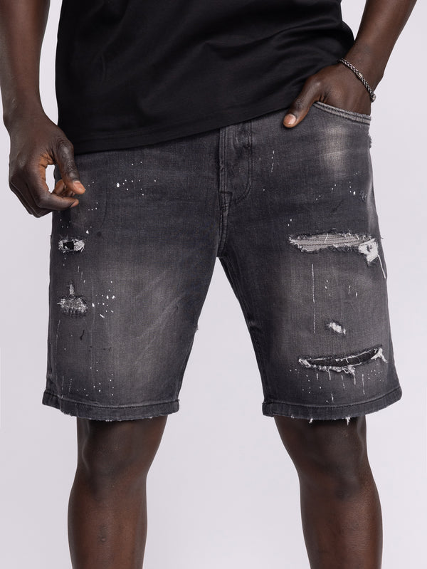 JEANS BERMUDA Dark Gray / 48