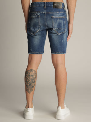 JEANS BERMUDA Blue / 48