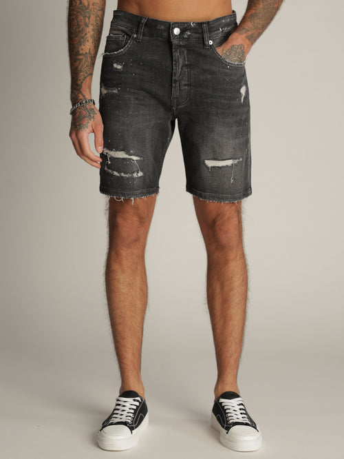 JEANS BERMUDA Dark Gray / 48