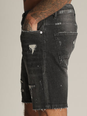 JEANS BERMUDA Dark Gray / 48