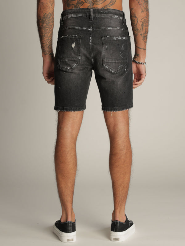 JEANS BERMUDA Dark Gray / 48