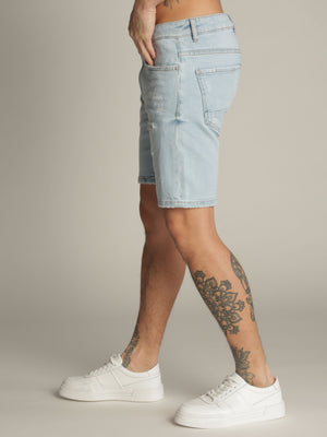 JEANS BERMUDA Light Blue / 48