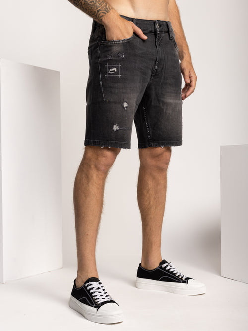 JEANS BERMUDA Dark Gray / 48