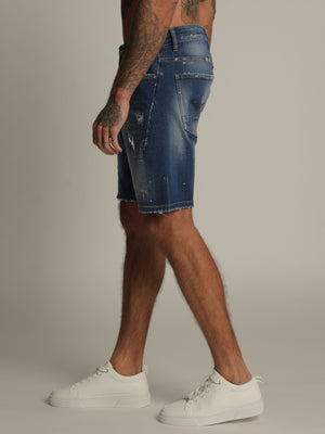 JEANS BERMUDA Blue / 48