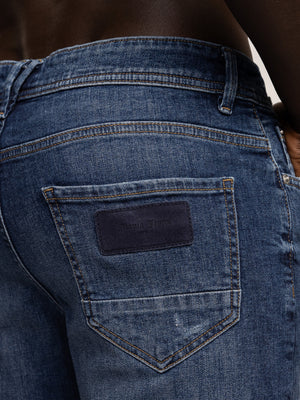 BASIC JEANS BERMUDA Blue / 48