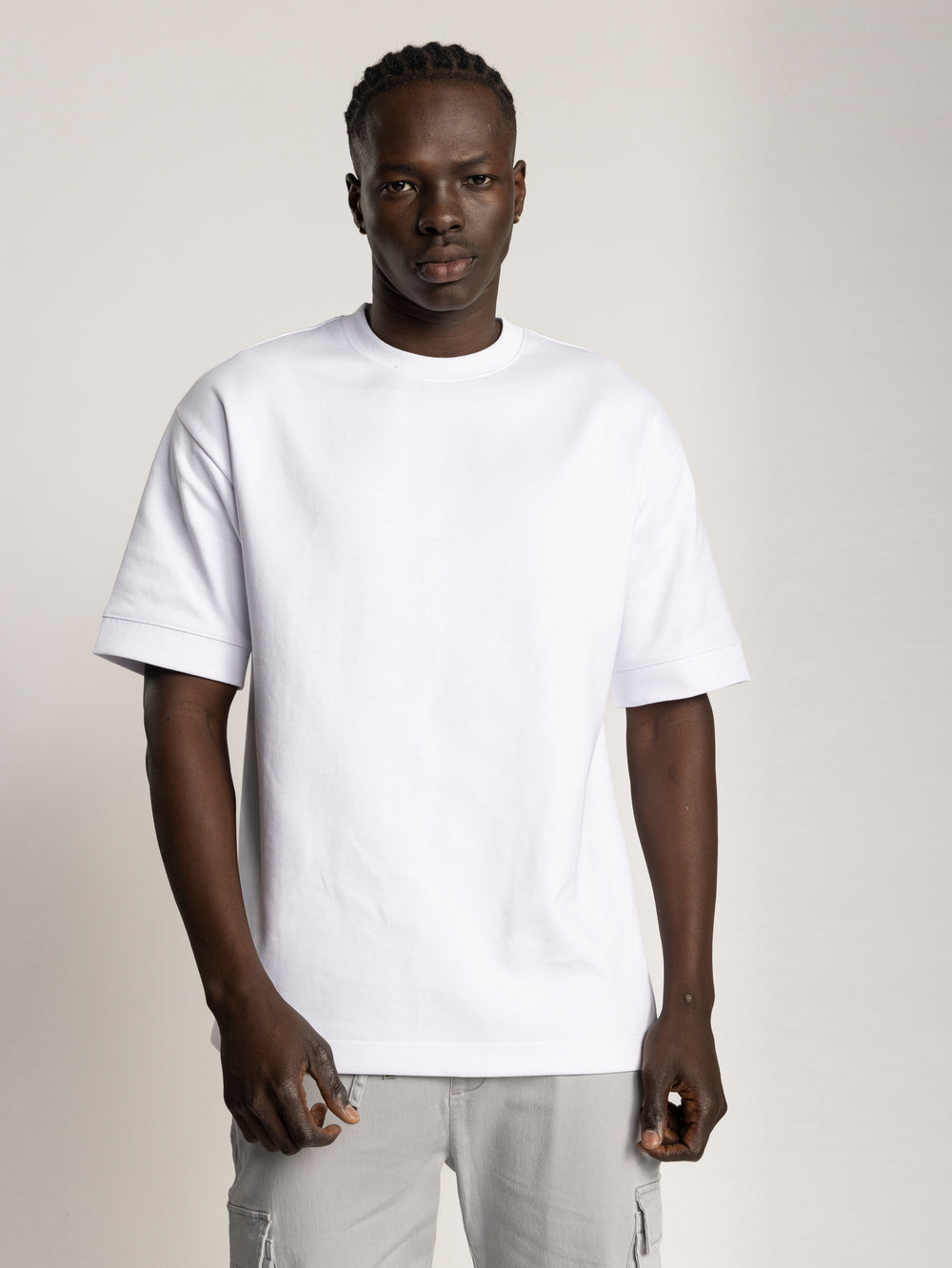 FASHION BASIC T-SHIRT White / XXS