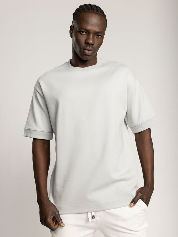 FASHION BASIC T-SHIRT Light Blue / XXS