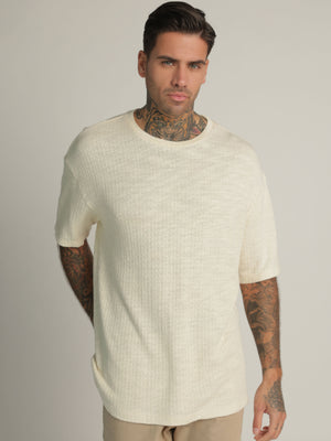 FASHION BASIC T-SHIRT Cream / XXS