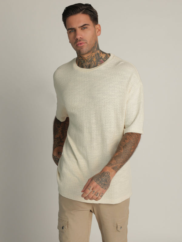 FASHION BASIC T-SHIRT Cream / XXS