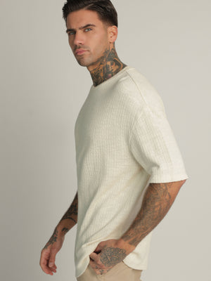 FASHION BASIC T-SHIRT Cream / XXS