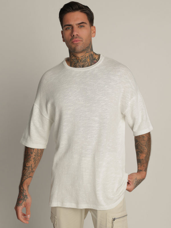 FASHION BASIC T-SHIRT Light Blue / XXS