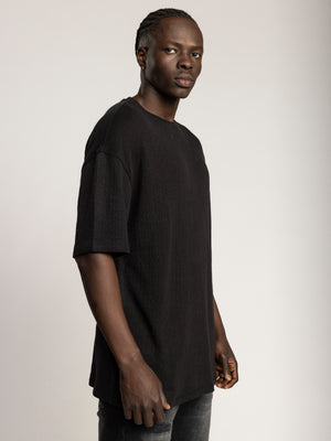 FASHION BASIC T-SHIRT Black / XXS