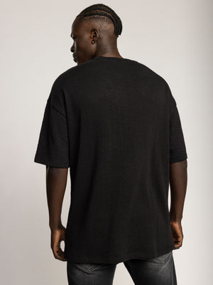 FASHION BASIC T-SHIRT Black / XXS