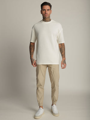 FASHION BASIC T-SHIRT Cream / XXS