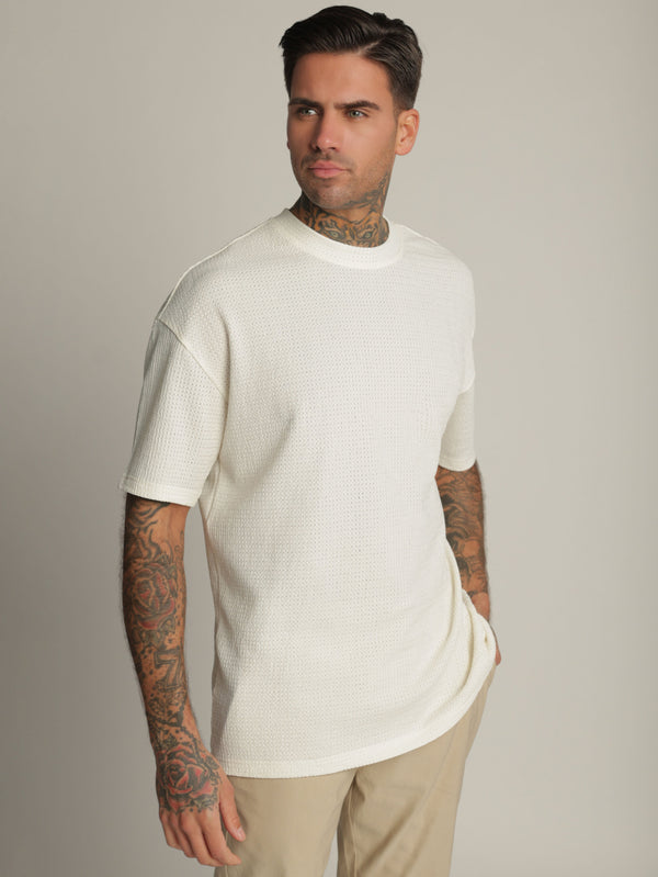 FASHION BASIC T-SHIRT Cream / XXS