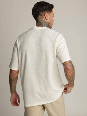 FASHION BASIC T-SHIRT Cream / XXS