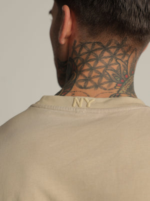 FASHION BASIC T-SHIRT Khaki / XXS