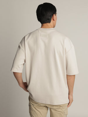 FASHION BASIC T-SHIRT Stone / XXS