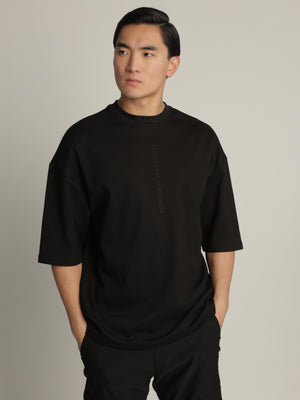 FASHION BASIC T-SHIRT Black / XXS