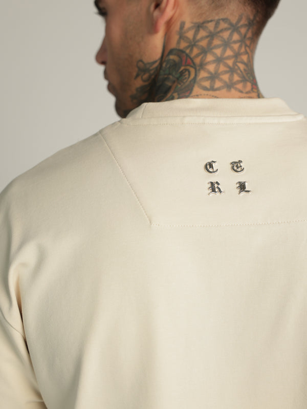 FASHION BASIC T-SHIRT Cream / XXS