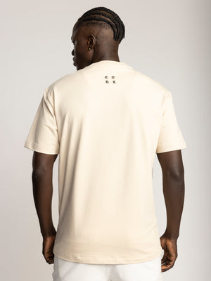 FASHION BASIC T-SHIRT Stone / XXS