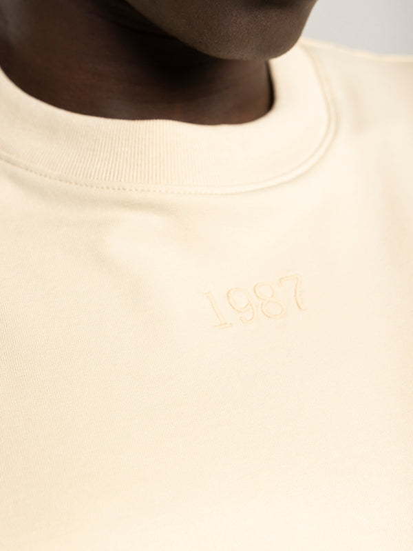 FASHION BASIC T-SHIRT Stone / XXS