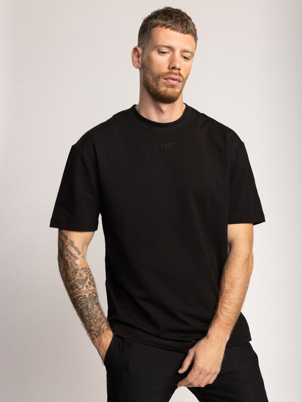 FASHION BASIC T-SHIRT Black / XXS