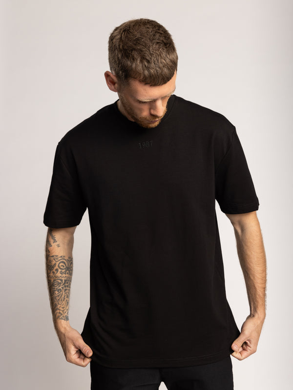 FASHION BASIC T-SHIRT Black / XXS
