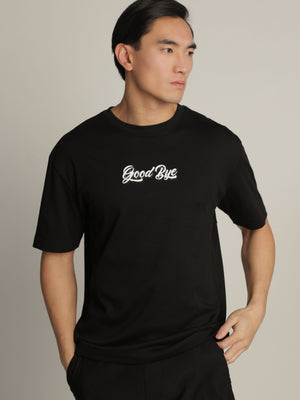 T-SHIRT OVER SIZE Black / XXS