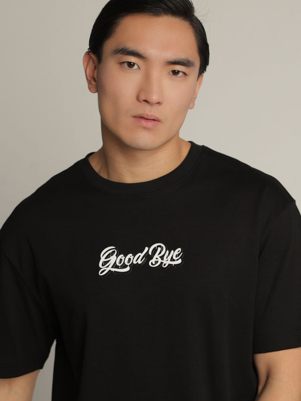 T-SHIRT OVER SIZE Black / XXS