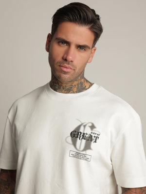 T-SHIRT OVER SIZE White / XXS