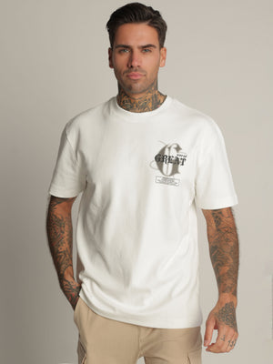 T-SHIRT OVER SIZE White / XXS