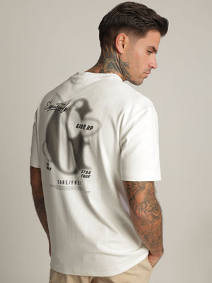T-SHIRT OVER SIZE White / XXS