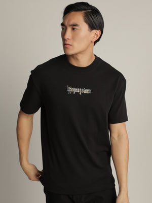 T-SHIRT OVER SIZE Black / XXS