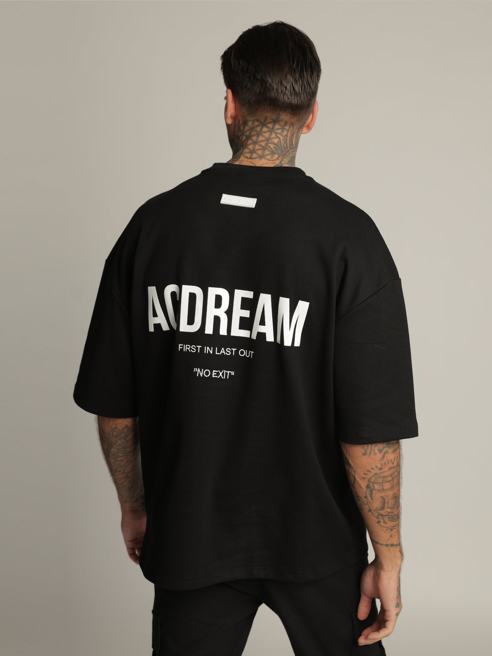 T-SHIRT OVER SIZE Stone / XXS